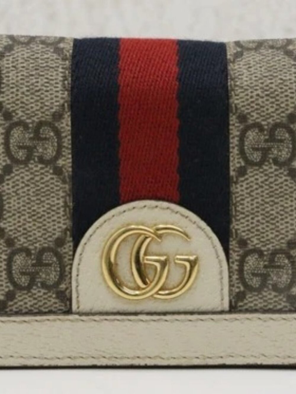 Gucci GG Ophidia Supreme Leather Bifold Wallet 523155